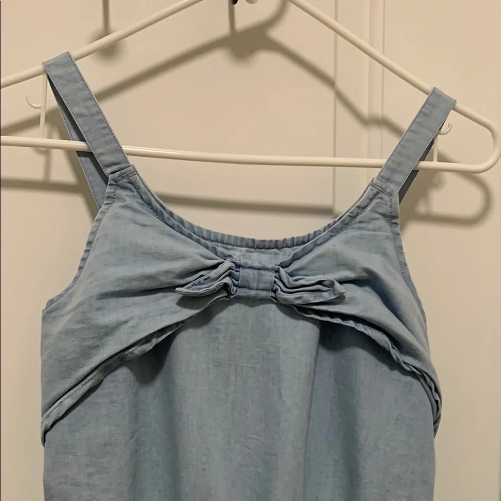 Comfortable Stylish Nautica Light Blue Girl’s Sleeveless Jumpsuit. Size:12/14 - Picture 2 of 8